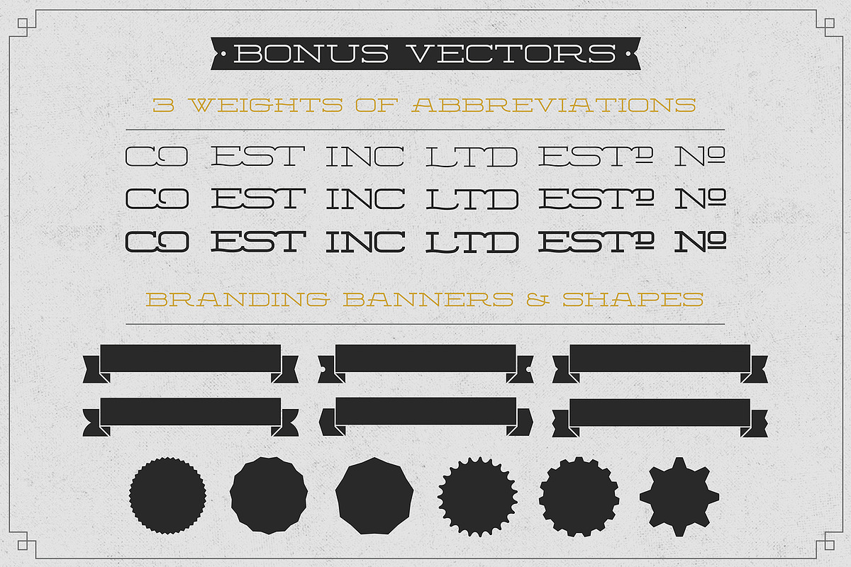 Iron Range Typeface preview 7