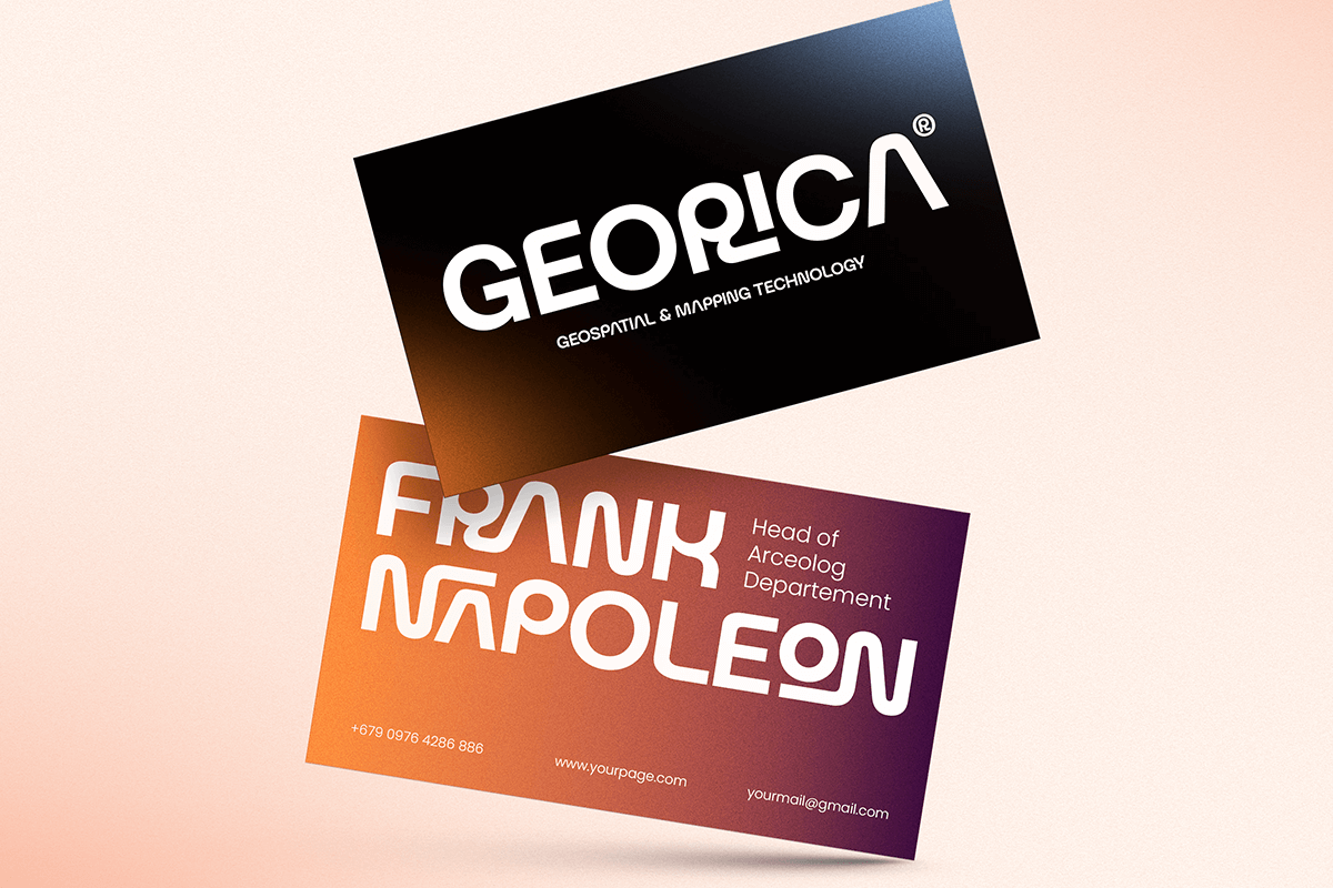 Necara - Geometric Technology Font, a Sans Serif Font by TokoPress (Photo 8 of 13)