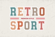 College Style - Retro Font Types, a Slab Serif Font by KiddoGlyphs Studio (Thumbnail 2 of 5)