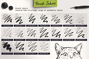 Brush Pack - Ink and Watercolor - PS, a Brush Add-On by ZiziMarket (Thumbnail 2 of 8)