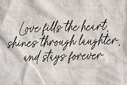 Allistion - Handwritten Script, a Handwritten Font by MJB Letters (Thumbnail 2 of 10)