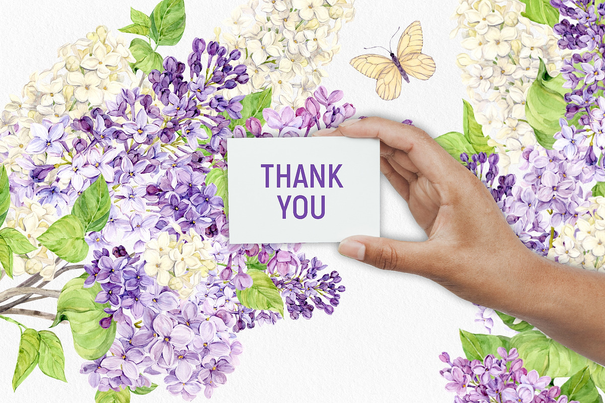 Lilac. Watercolor set., an Illustration by Tata Pilip (Photo 21 of 21)