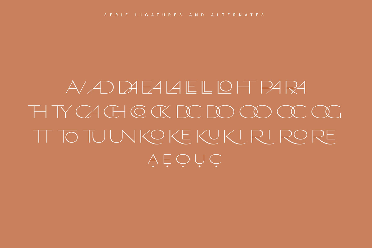 Seminyak Font Duo + Logo Bundle preview 5