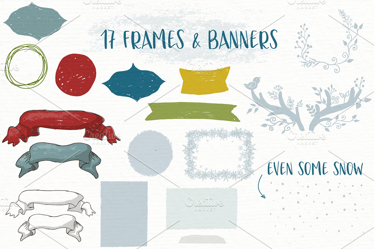 Christmas Gnomes & Friends, an Animal Illustration by DreamONprints (Photo 9 of 14)