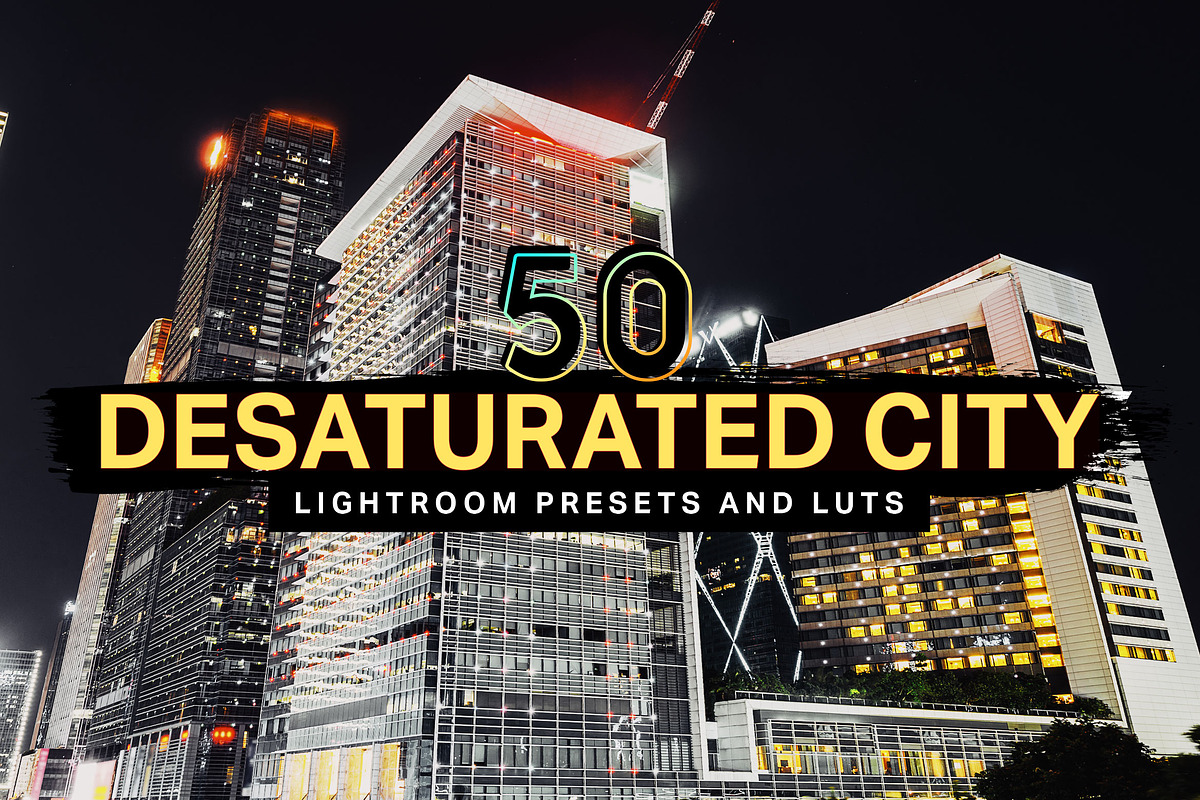50 Desaturated City Lightroom Preset, a Preset Add-On by SparkleStock (Photo 1 of 12)