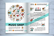 Music Mega Bundle! Icons & Graphic, an Outline Icon by ClipartMuchLove (Thumbnail 7 of 8)