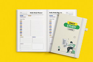 Daily Study Planner Student Planner