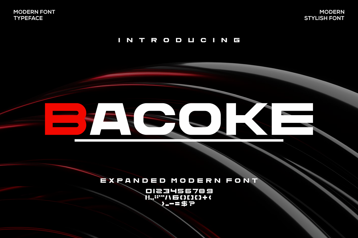 Bacoke Font, a Sans Serif Font by agusariyadi (Photo 2 of 10)