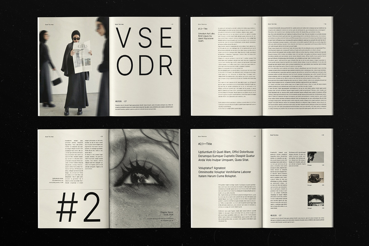 Editorial Magazine & Book Layout, a Magazine Template by Studio Monova (Photo 7 of 17)