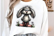 Watercolor easter bunny clipart, an Illustration by SinaCreation (Thumbnail 8 of 11)