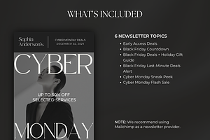 Black Friday Newsletter Templates