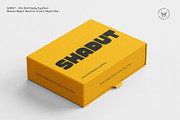 Shadut – Ultra Bold Display Typeface, a Sans Serif Font by Pengedar Seni (Thumbnail 3 of 6)