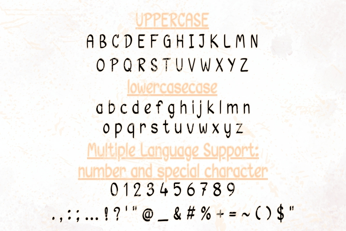 Chicken Scratch - Handwriting, a Handwritten Font by Charmingbear59.design