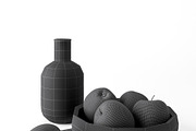 Decor Set Apple Bowl, an Architecture 3D Model by gianniritschard (Thumbnail 6 of 9)