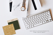 Fabric Swatch Mockup, a Wearable Device Mockup by 89 Golden Blvd (Thumbnail 5 of 7)