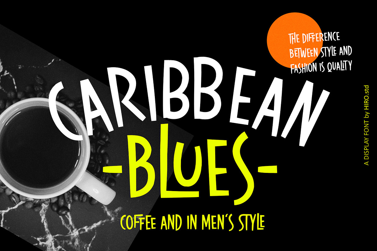 Look Like Coffee - Display Font, a Font by HIRO.std (Photo 3 of 9)