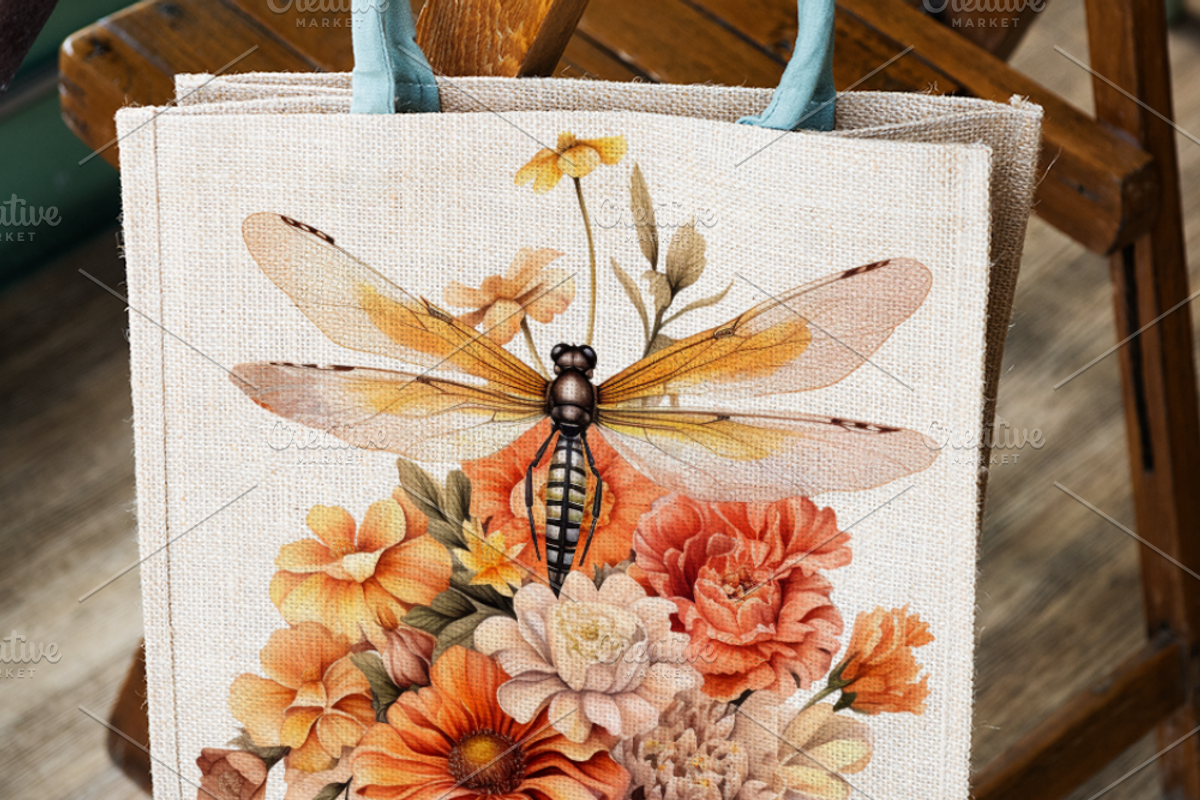 The Dragon Fly Collection Clipart, an Animal Illustration by Watercolor Digital (Photo 18 of 20)
