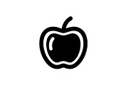 Apple Fruit Vector Icon Bundle, an Illustration by musafir_fashion (Thumbnail 33 of 49)