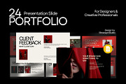 Social Media Portfolio Google Slides, a Presentation Template by ShowUp! Studio (Thumbnail 1 of 7)