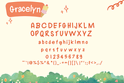Gracelyn, a Handwritten Font by Sirinart (Thumbnail 2 of 5)