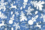 Christmas and New Year Backgrounds, a Decorative Illustration by TAlex (Thumbnail 4 of 7)
