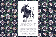 The Real Unicorn, a Pattern Graphic by Apolinarias Art (Thumbnail 3 of 5)