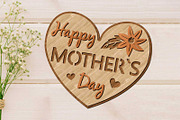 Mother's Day SET Multilayer Panels, a Templates & Theme by LaserCutano (Thumbnail 4 of 11)
