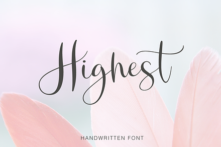 Highest, a Script Font by Larin Type Co.