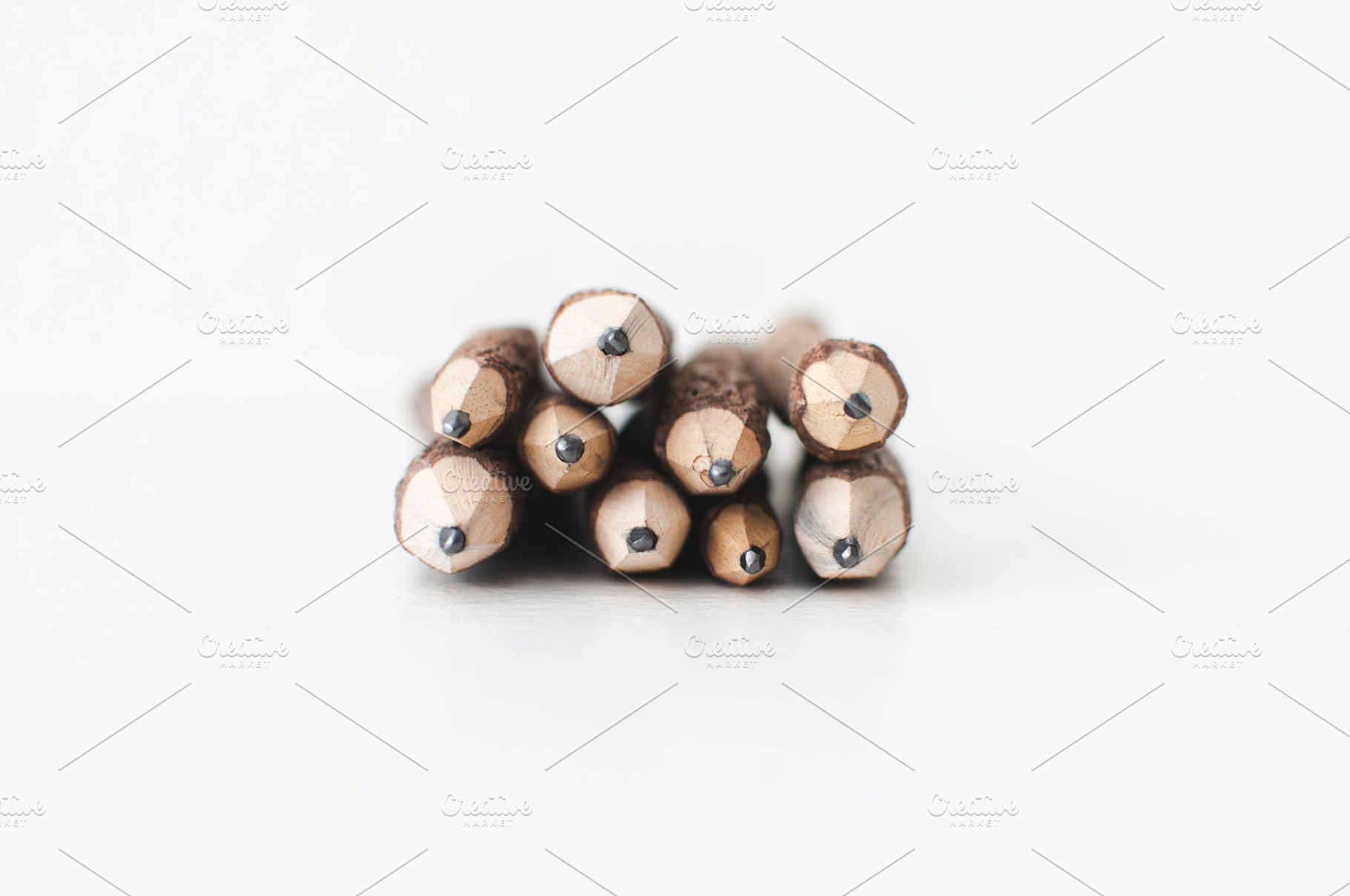 Wooden Colored Pencils 6