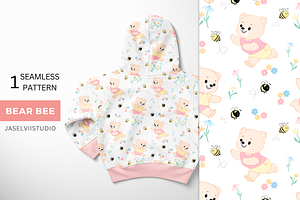 Bear Bee - White
