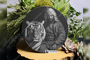 Arab Man Tiger Arab Muslim Pet Cat, a Background Graphic by LaseredNinja (Thumbnail 6 of 7)