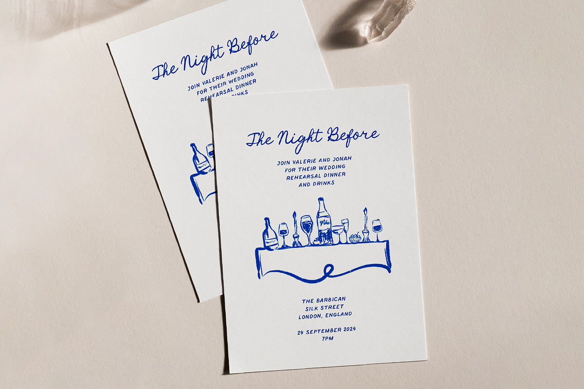 Bois de Jasmin Wedding Font Duo, a Script Font by Calamar Studio (Photo 12 of 18)