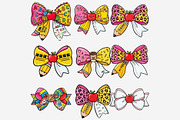 Teacher Bows Clipart Bundle, a Seasonal Illustration by Tanya Kart (Thumbnail 6 of 13)
