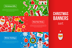 Christmas Horizontal Banners