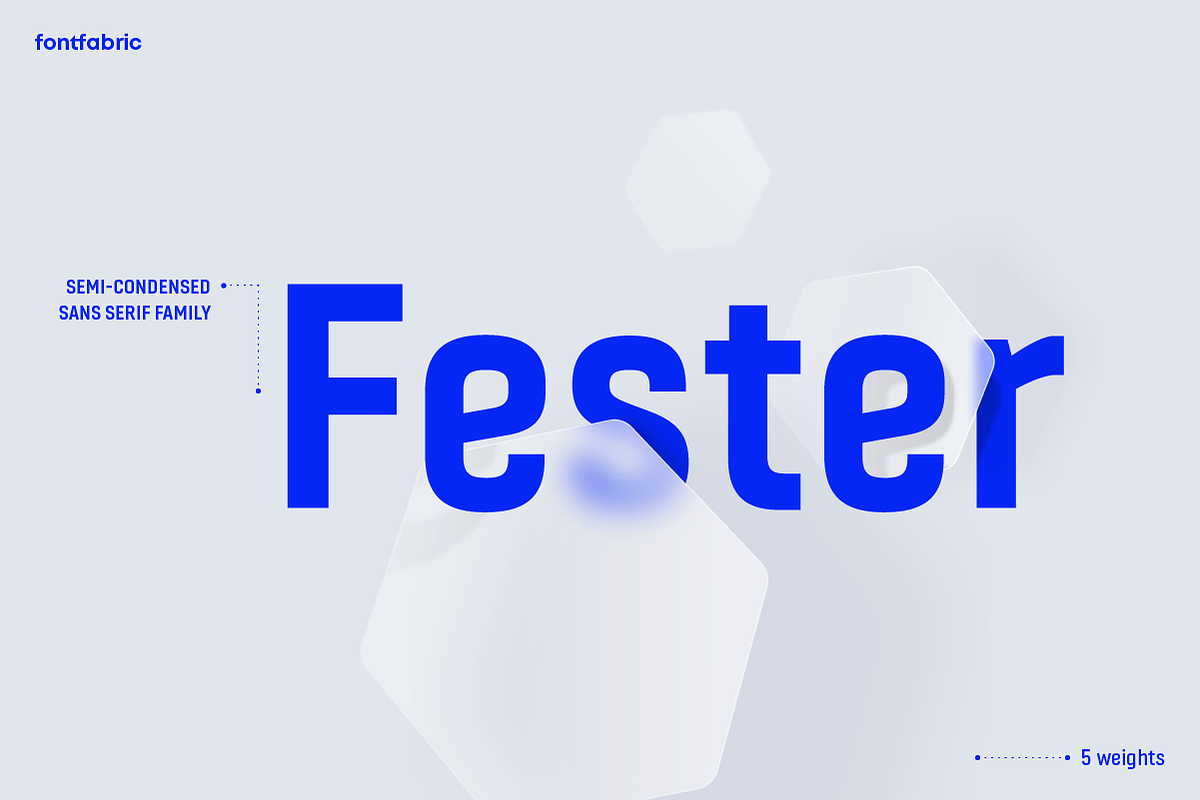 Fester, a Font by Fontfabric (Photo 1 of 5)