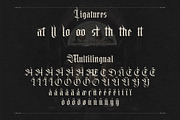 Belong Faith Typeface, a Blackletter Font by alit design (Thumbnail 13 of 15)