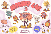 Ultimate Mascot Builder Bundle, an Illustration by Anastasiya Klempach (Thumbnail 10 of 23)