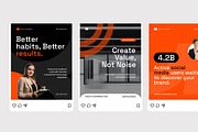 Marketing Growth Data - Instagram, a Social Media Template by Izdihaar_Studio (Thumbnail 3 of 4)