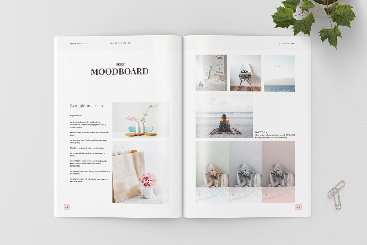 Design & Brand Guidelines, a Brochure Template by Imagination Area (Photo 20 of 21)