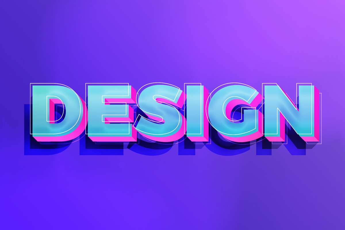 3D Text Effects New Trends, a Layer Style Add-On by Graphicdome (Photo 4 of 17)