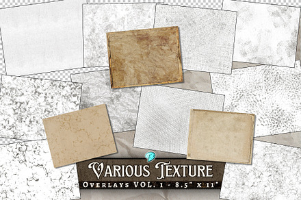 Various Texture Overlays Vol. 1