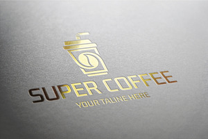 Super Coffee Logo