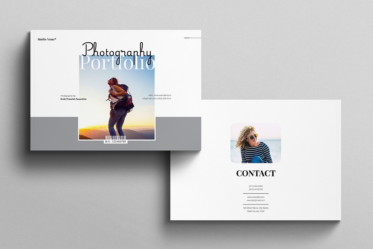 Photography Portfolio Landscape, a Brochure Template by E-Type (Photo 7 of 7)