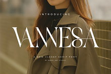 Vannesa - Classy Serif Font