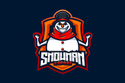 Snowman Mascot Esport Logo, a Branding & Logo Template by prps.std (Thumbnail 3 of 3)