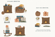 Cozy Winter. Scandinavian Christmas., a Seasonal Illustration by Ooh Lily (Thumbnail 6 of 10)