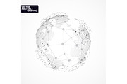 Set of technology image of globe., a Technology Illustration by majcot (Thumbnail 2 of 6)