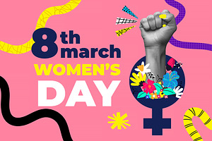 International Women's day, an Object Illustration by Creative Graphics