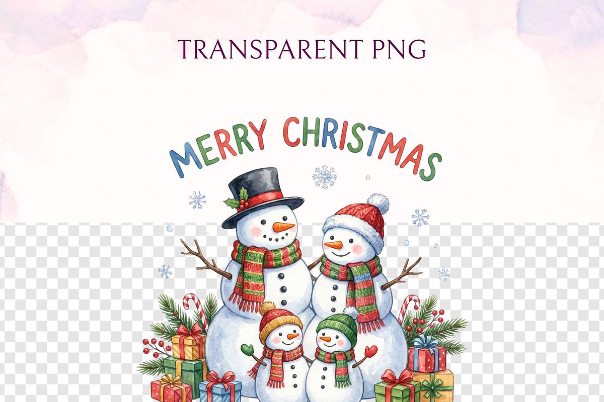 Christmas PNG Holiday Bundle, a Decorative Illustration by Arslan (Photo 6 of 8)