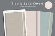 Digital Notebook Covers Goodnotes, a Stationery Template by By Lef Planning (Thumbnail 1 of 5)